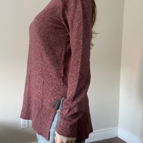 Roots - Marled Knit Crewneck Sweater: Women's Size S - Picture 2 of 6